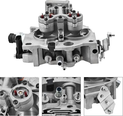 17087101 Throttle Body Compatible with Chevy for GMC 350 5.7L Truck Silverado Tahoe Suburban 1987-1990 TBI220 17087020 in Kuwait