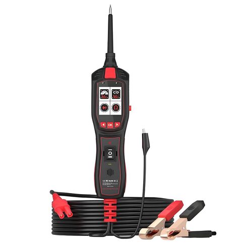 P150 Automotive Circuit Tester, 6-30V Power Circuit Probe Kit, Car Electrical Diagnostic Tool with AC/DC Voltage Test, Component Activation, Short Circuit Locator for 12V 24V Vehicles in Kuwait