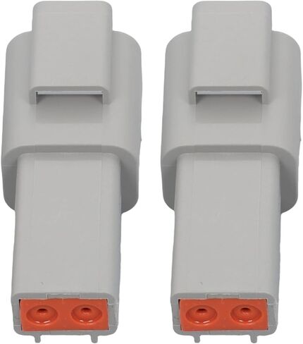 Findmall DT04-2P DT06-2S مجموعة موصلات كهربائية للسيارات ذات 2 دبوس - 16# اتصالات مختومة، IP67 14-18 AWG، تصنيف 13A، يتضمن أداة تجديد، ومقابس مانعة للتسرب in Kuwait