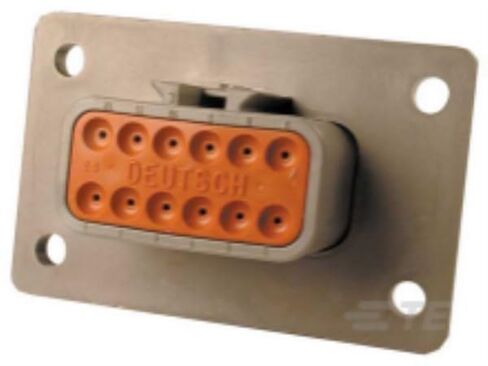 TE Connectivity/Deutsch Automotive، DTM04-12PA-L012-5Pack، Conn Housing RCP 12 POS 4mm ST Panel Mount Gray Box Automotive in Kuwait