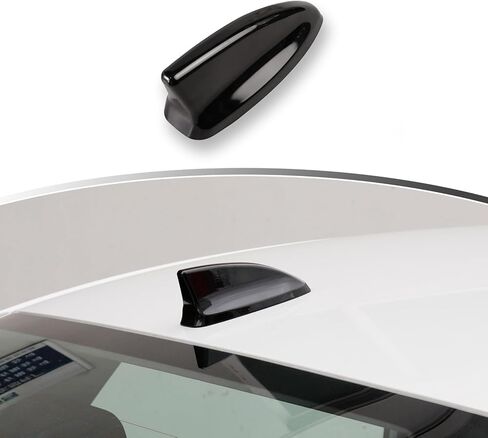 YINGTUU لسيارة Honda Civic 2022-2026 CRV/HRV/Accord 2023-2026 ملحقات السيارة الديكور الخارجي هوائي القبعات العالية غطاء زعانف القرش أسود لامع in Kuwait