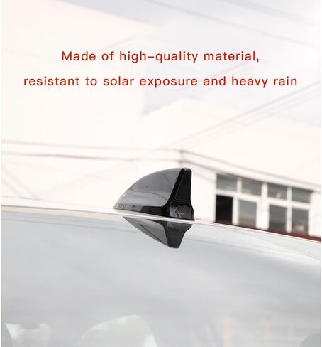 YINGTUU لسيارة Honda Civic 2022-2026 CRV/HRV/Accord 2023-2026 ملحقات السيارة الديكور الخارجي هوائي القبعات العالية غطاء زعانف القرش أسود لامع in Kuwait