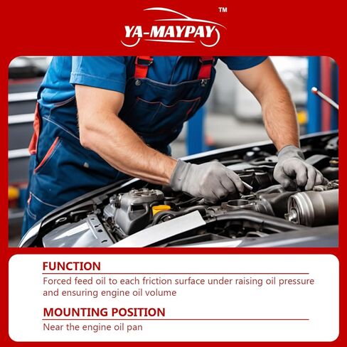 Engine Oil Pump Compatible with Toyota Camry Corolla Highlander Matrix RAV4 Solara,HS250h,Vibe,tC xB L4 2.4L #15100-0H060 in Kuwait