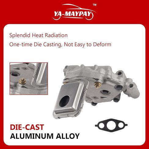 Engine Oil Pump Compatible with Toyota Camry Corolla Highlander Matrix RAV4 Solara,HS250h,Vibe,tC xB L4 2.4L #15100-0H060 in Kuwait