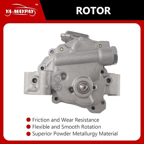 Engine Oil Pump Compatible with Toyota Camry Corolla Highlander Matrix RAV4 Solara,HS250h,Vibe,tC xB L4 2.4L #15100-0H060 in Kuwait