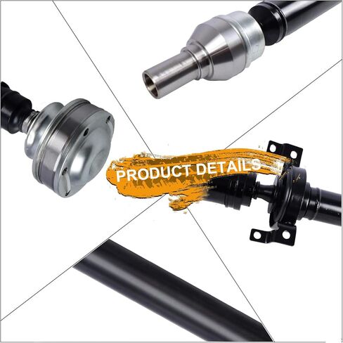 Rear Complete Drive Shaft Fits for 2014-2023 Jeep Cherokee KL AWD/4WD Precision Balanced Driveshaft Assembly Replaces 986516 52123612AA 52123612AB 52123612AC 52123612AD in Kuwait