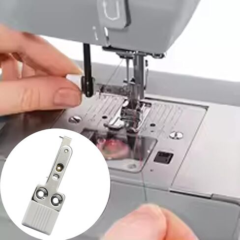 OZXCHIXU Sturdy Stainless Steel Needle Threader Replacement, Quick Threading for Singer 4432, 3321, 3323, 4411, 4423, Compatible with Home Sewing, Handicraft, Crafting in Kuwait