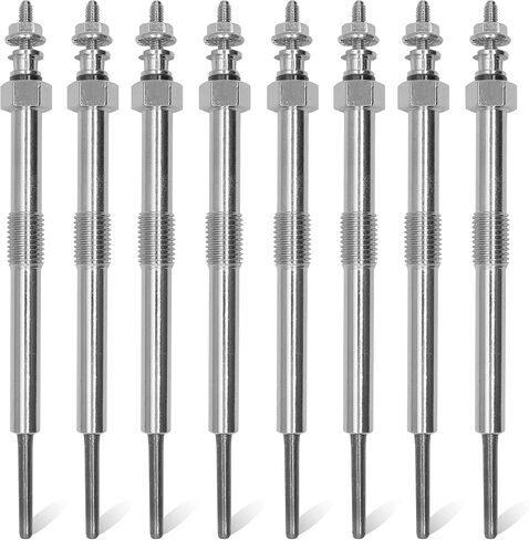 8PCS Glow Plugs 9G Compatible with Chevy GMC Duramax 6.6 Diesel for Silverado Sierra Savana Express 2006-2016# 12639701 97364968 05613738 in Kuwait