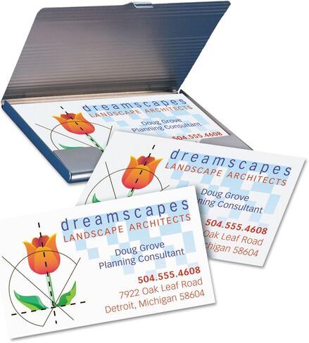 Avery 8471 Microperf Business Cards, Inkjet, 2 x 3-1/2, Matte White, 1000/Box in Kuwait