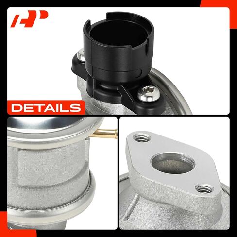صمام فحص حقن الهواء الثانوي A-Premium متوافق مع Audi Q7 2008-2010، A8 Quattro 2011-2012 وVolkswagen Touareg 2007-2009، 4.2 لتر، صمام التحكم في فحص مضخة الهواء مع حشية in Kuwait