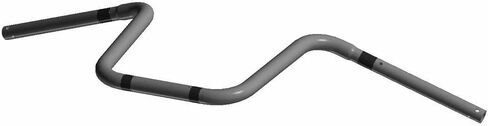 Indian Motorcycle Mini Ape Hanger Handlebars for Specific Scout Bobber, Scout Rogue, Scout Rogue Sixty Models and More, Relaxed Reach and Long-Riding Comfort, Black, Qty 1-5341085-266 in Kuwait