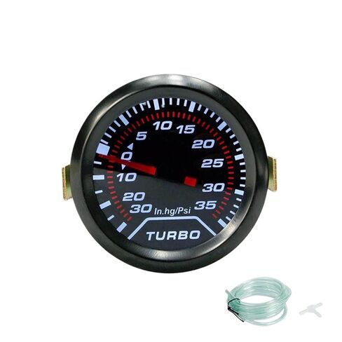 2 "52 مللي متر دفعة مقياس PSI الطلب الضوء الأبيض الداخلية داش مقياس سيارة متر BX100956 in Kuwait