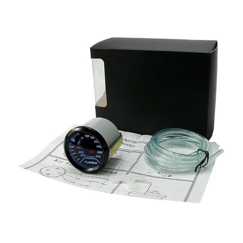 2 "52 مللي متر دفعة مقياس PSI الطلب الضوء الأبيض الداخلية داش مقياس سيارة متر BX100956 in Kuwait