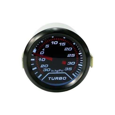 2 "52 مللي متر دفعة مقياس PSI الطلب الضوء الأبيض الداخلية داش مقياس سيارة متر BX100956 in Kuwait