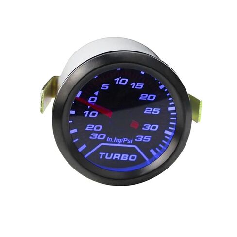 2" 52mm Auto Boost Gauge PSI Dial Blue LED Light Interior Dash Car Meter YC100179 in Kuwait