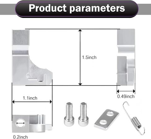 5 PCS Intake Manifold Repair Bracket, Alloy P2015 Code Intake Manifold Repair Kit, OEM # 03L129711E Accessories, Compatible with Volkswagen Audi Skoda (Silver) in Kuwait