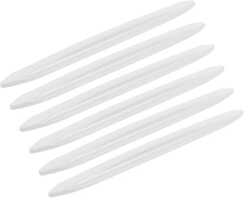 UPKOCH Invisible Car Door Edge Guards 6pcs, White Anti-Collision Adhesive Strips with Rearview Mirror Protection, Universal Fit for SUV and Truck Exterior Trim in Kuwait