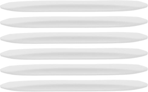 ibasenice 6pcs Invisible Car Door Edge Guards – White Anti-Collision Protective Trim Strips for Vehicle Door Edges, Shock Absorber Bumper Protector Accessories for Cars and Suvs in Kuwait