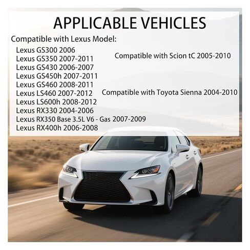 84840-08010 مفتاح تحرير باب صندوق السيارة متوافق مع Lexus 2004-2012 Toyota Sienna Scion-TC 2005-2010، استبدال مفتاح التحكم في الباب الخلفي # 901-715 in Kuwait
