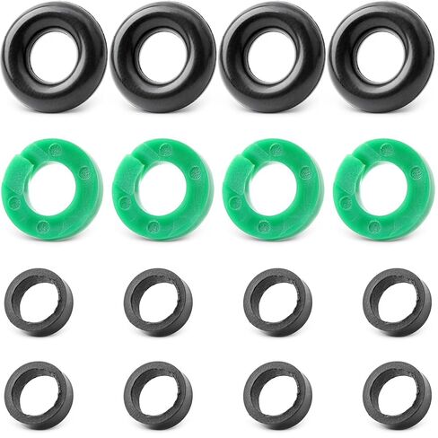 12673-056 Fuel Injector Seal O-Ring Kit Replacement for Chevrolet Cruze Equinox Malibu Trax DOHC 2016-2024 for Buick Encore for GMC Terrain 1.4L 1.5L 1.8L Turbo Replace 12673056 483640 in Kuwait