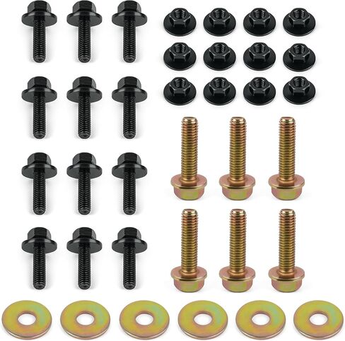 Fits Jeep Wrangler JK JL 07-25 Side Step/Running Board Bolts Hardware (4 Door) - 6104725AA, 6105103AA in Kuwait