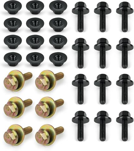 Fits Jeep Wrangler JK JL 07-25 Side Step/Running Board Bolts Hardware (4 Door) - 6104725AA, 6105103AA in Kuwait