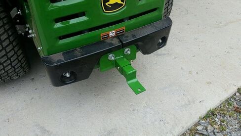 وصلة وصلة مقطورة متوافقة مع John Deere Z Trak Model Z930 Mower & M Series - ملحق من سبائك الصلب شديد التحمل مع طلاء مسحوق باللون الأخضر John Deere - صنع في الولايات المتحدة الأمريكية in Kuwait