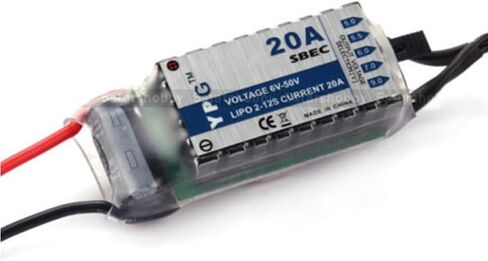 YPG 20A HV SBEC 2S~12S lipo with Selectable Voltage for RC Model in Kuwait
