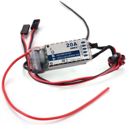 YPG 20A HV SBEC 2S~12S lipo with Selectable Voltage for RC Model in Kuwait