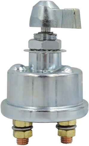 Car Disconnect Switch Isolator Cut Off Kill Main Power Switch Compatible with 12V 24V DC Auto Vehicle Model in Kuwait
