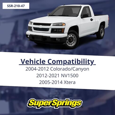 SSR-210-47 | SumoSprings Rear for Chevrolet Colorado, GMC Canyon, Nissan NV1500|NV2500|NV3500, Nissan Xterra in Kuwait