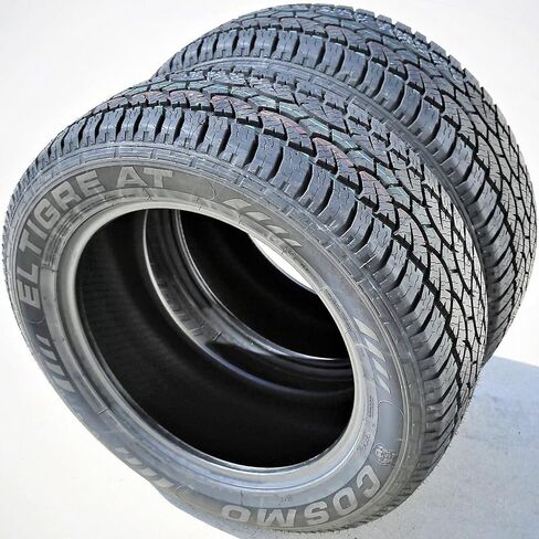 Cosmo Tyres El Tigre AT A/T All-Terrain Off-Road Light Truck Radial Tire-LT285/70R17 285/70/17 285/70-17 121/118S نطاق التحميل E LRE 10-Ply BSW جدار جانبي أسود in Kuwait