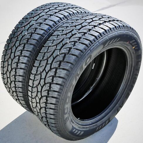 Cosmo Tyres El Tigre AT A/T All-Terrain Off-Road Light Truck Radial Tire-LT285/70R17 285/70/17 285/70-17 121/118S نطاق التحميل E LRE 10-Ply BSW جدار جانبي أسود in Kuwait