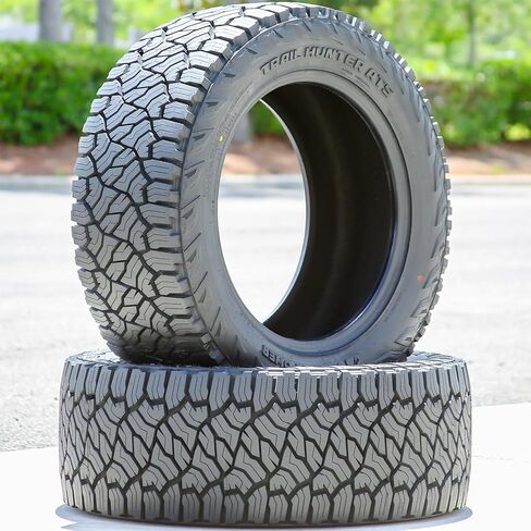 Venom Power Trail Hunter ATS A/T Truck/SUV All-Terrain Off-Road إطار قطري-285/45R22 285/45/22 285/45-22 114H نطاق تحميل XL 4-Ply BSW جدار جانبي أسود in Kuwait