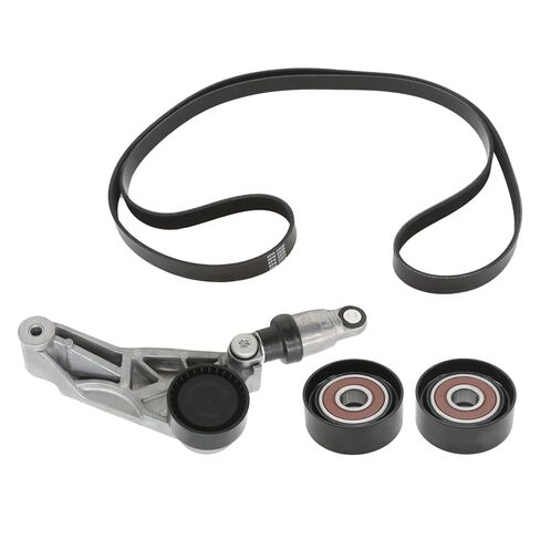 Serpentine Belt Tensioner Component Kit Compatible with Wrangler 2012-2018 3.6L Replace 90K-39415 36816 39415 4627038AAKIT Drive Belt Pulley and Tensioner in Kuwait