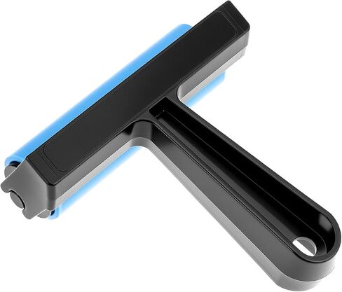 QWORK 4 Inch Rubber Brayer Roller for Printmaking and Crafts, Reusable Latex Free Ink Roller for Gel Printing Scrapbooking Cardmaking and DIY Projects in Kuwait