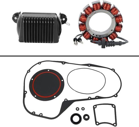 الجزء الثابت Assy 2998799B 29987-99B، المعدل OEM: 74505-97 74505-97A، طوقا OEM: 34901-94 34901-94C، لـ Harley Davidson Road Glide FLTR 1999-2001، لـ Harley Davidson Road King FLHR FD 1999-2001 in Kuwait