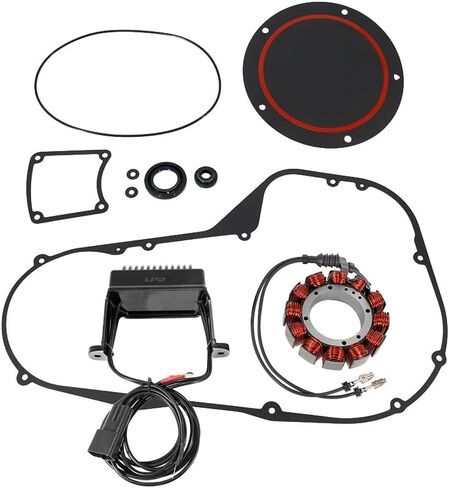 الجزء الثابت Assy 2998799B 29987-99B، المعدل OEM: 74505-97 74505-97A، طوقا OEM: 34901-94 34901-94C، لـ Harley Davidson Road Glide FLTR 1999-2001، لـ Harley Davidson Road King FLHR FD 1999-2001 in Kuwait
