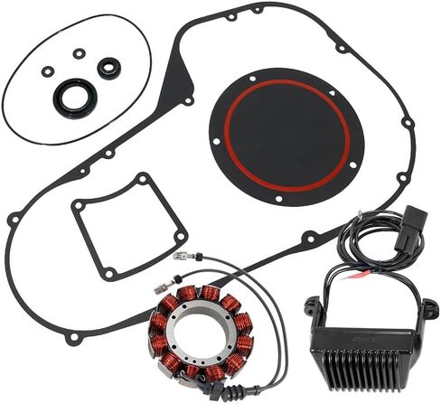 الجزء الثابت Assy 2998799B 29987-99B، المعدل OEM: 74505-97 74505-97A، طوقا OEM: 34901-94 34901-94C، لـ Harley Davidson Road Glide FLTR 1999-2001، لـ Harley Davidson Road King FLHR FD 1999-2001 in Kuwait