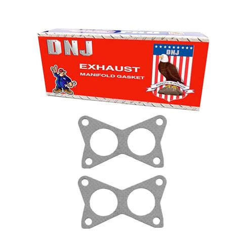 DNJ EG607 Exhaust Manifold Gasket Set for 1989-1997 Nissan 240SX, Axxess, D21 2.4L L4 12V SOHC 2389cc in Kuwait