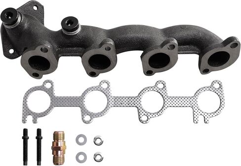 Left Exhaust Manifold Kit with Includes Required Gaskets And Hardware Compatible with 1997-1998 Expedition 4.6L V8,1997-1998 F150 4.6L V8, 1997-1998 F250 4.6L V8 engine, OE: 674-407 EPA in Kuwait