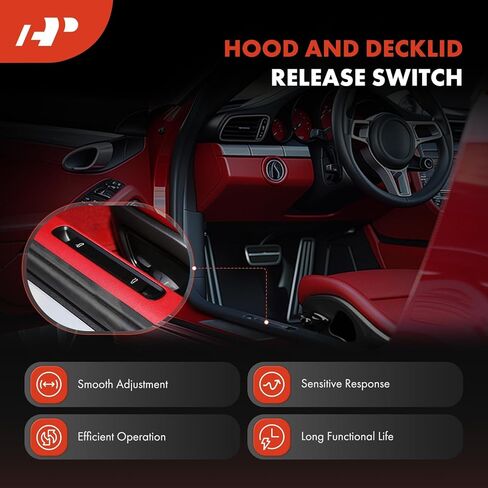 A-Premium Decklid Release Switch Compatible with BMW 328i 330i 335i 340i 535i 550i GT xDrive, X5, 535i 550i GT, X3, 420i 428i 430i 435i 440i 640i 650i Gran Coupe, 740e 740i 740Ld 740Le 740Li xDrive in Kuwait