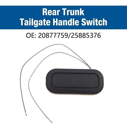 مفتاح تحرير الباب الخلفي بزر مفتاح الباب الخلفي متوافق مع Buick Enclave 2008-2017 وكاديلاك CTS 2008-2014 - يستبدل جزء OEM 20877759 25885376 in Kuwait