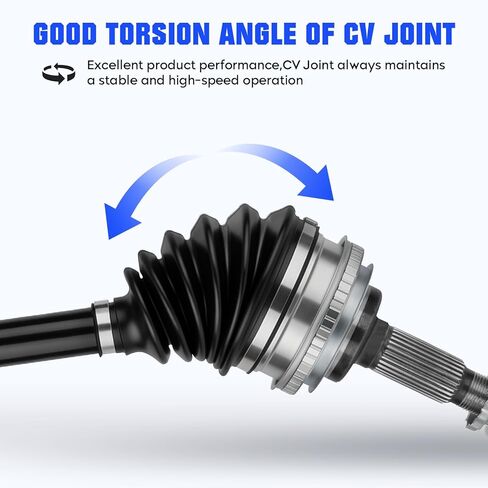 Front Left&Right CV Axle Shaft Set Fit for Toyota Corolla 1.8L 1993-2002, for Toyota Celica ST Manual Trans 1990-1993, for Geo Prizm 1993-1997, for Chevy Prizm 1998-2002, 2 pcs CV Joint Shaft in Kuwait