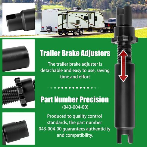 Trailer Brake Adjusters, for Dexter 10"/12" Electric Trailer Backing Plates Brake- 2 Pack in Kuwait