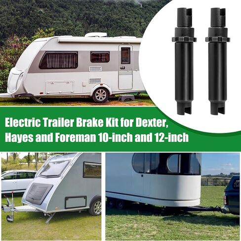 Trailer Brake Adjusters, for Dexter 10"/12" Electric Trailer Backing Plates Brake- 2 Pack in Kuwait