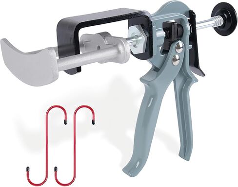 BARTOO 25750 Dual Piston Brake Caliper Compressor Brake Caliper Piston Tool with 2 Caliper Hooks for Most Cars Trucks, Disc Brake Pad Separator Tool Brake Pad Replacement in Kuwait