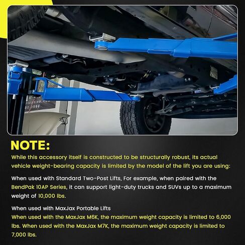 5215754 Car Lift Frame Cradle Pads Fits for BendPak Lifts Pre-2016 XPR-Series, GP-7, MaxJax M6K & Dannmar 2-Post Lifts，4 Set 35mm Auto Lift Adapter, Car Lift Adapter in Kuwait