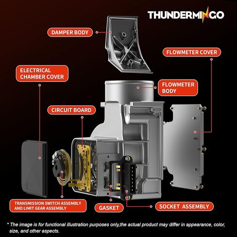 مستشعر تدفق الهواء الشامل 22250-35040 متوافق مع Toyota 4Runner Pickup 2.4L 1984 1985 1986 1987 1988 1989 Toyota Pickup MAF Sensor 22RTE 22RET 22RE يستبدل 22250-35040 2225035040 in Kuwait