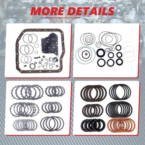 مجموعة إعادة بناء ناقل الحركة تناسب RAV4 CAMRY U140E U140F T13600A مجموعة إعادة بناء ناقل الحركة الأوتوماتيكي T13600A T13602A T136080A T136081A in Kuwait